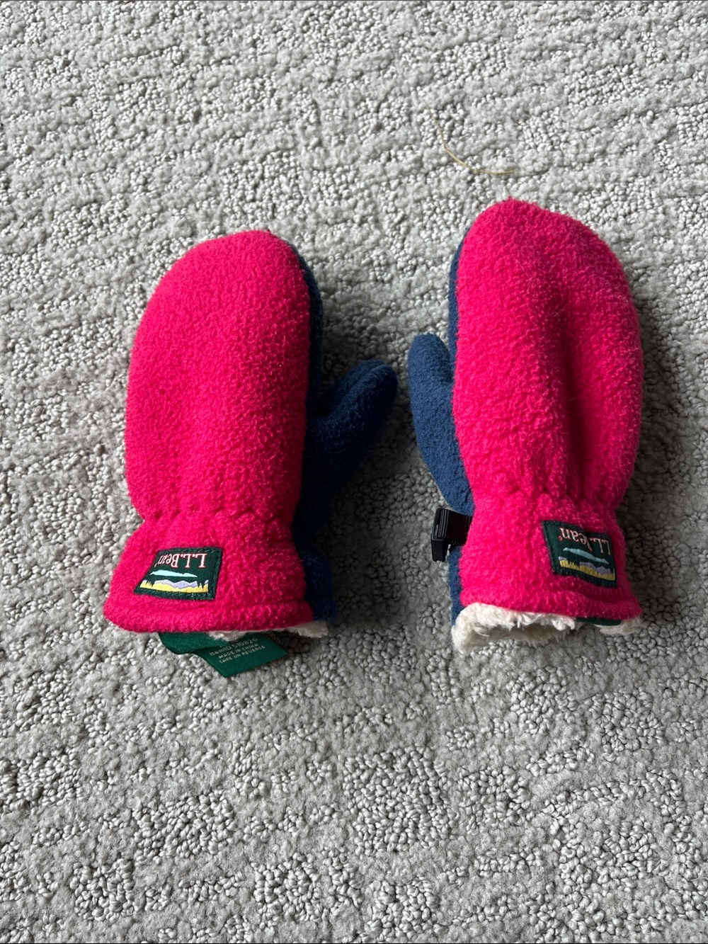 LL Bean Mittens 2T-4T